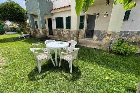 Forcat Apartamento Bajo Con Jardin Y Piscina Сьюдадела Экстерьер фото