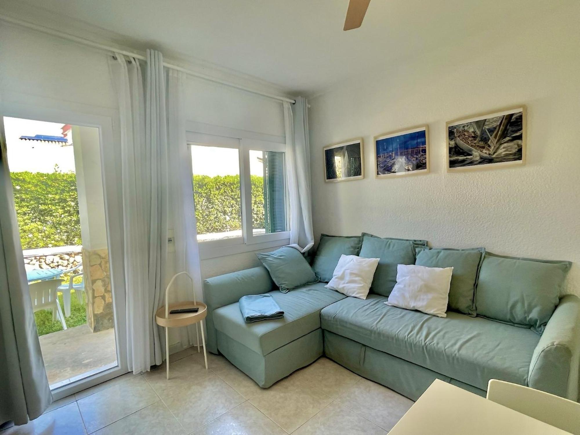 Forcat Apartamento Bajo Con Jardin Y Piscina Сьюдадела Экстерьер фото